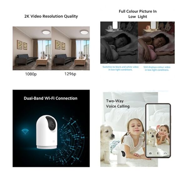 Mi 360 Home Security Wireless Camera 2K Pro