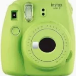 Fujifilm Mini 9 camera (lime green)