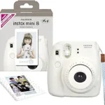 Mini 8 Instant Camera (White)