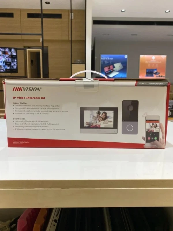 HIKVISION IP Video Intercom Kit DS-KIS603-P(B), 1080p