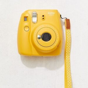 Fujifilm Instax Mini 9 Instant Camera Clear Yellow