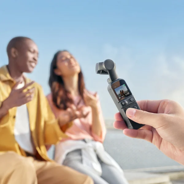 DJI Pocket 2 - Handheld 3-Axis Gimbal Stabilizer with 4K Camera, 1/1.7 CMOS, 64MP Photo, Pocket-Sized, ActiveTrack 3.0, Glamour Effects, Video Vlog, for Android and iPhone, Black - Image 2