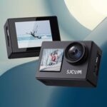 SJCAM Sj4000 Dual Screen 4K 30Fps/16Mp WiFi Action Digital Camera | 170° Ultra Wide Angle | 2.0''Ltps LCD+1.3'' Dual Screen | 30M Waterproof with Waterproof Case | Black