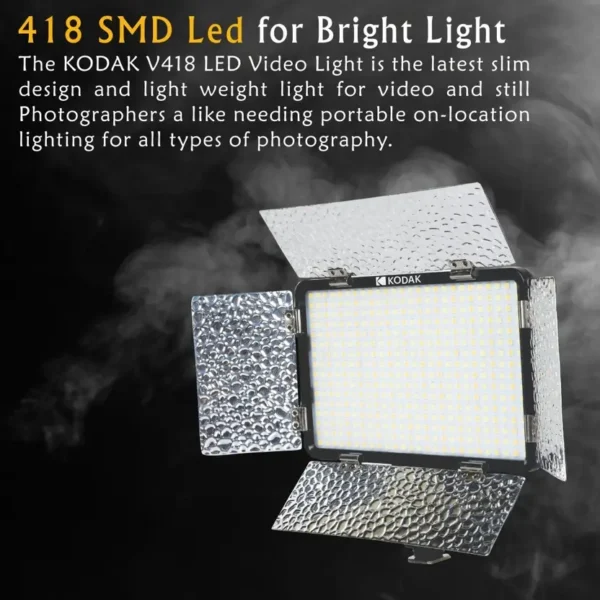 KODAK V418 LED Video Light