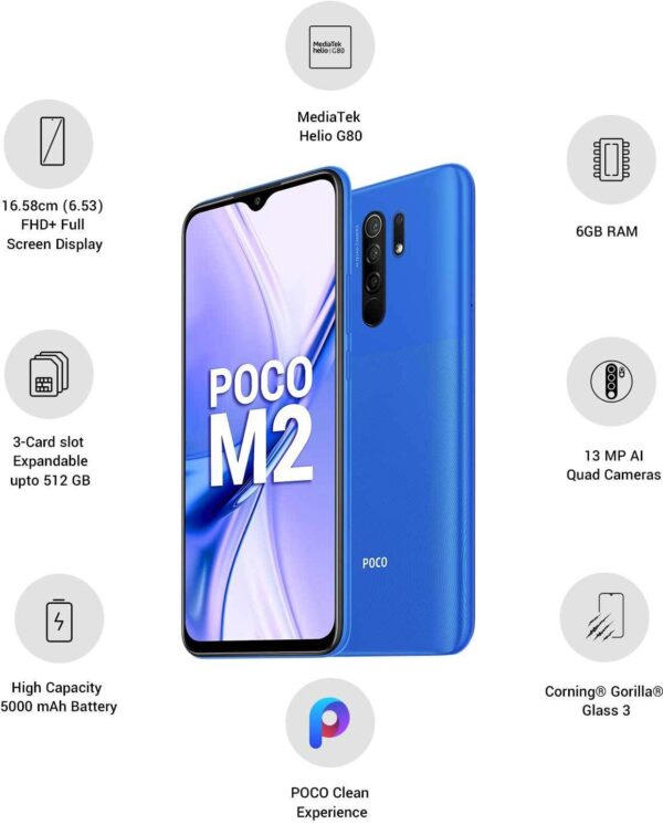 POCO M2 Slate Blue