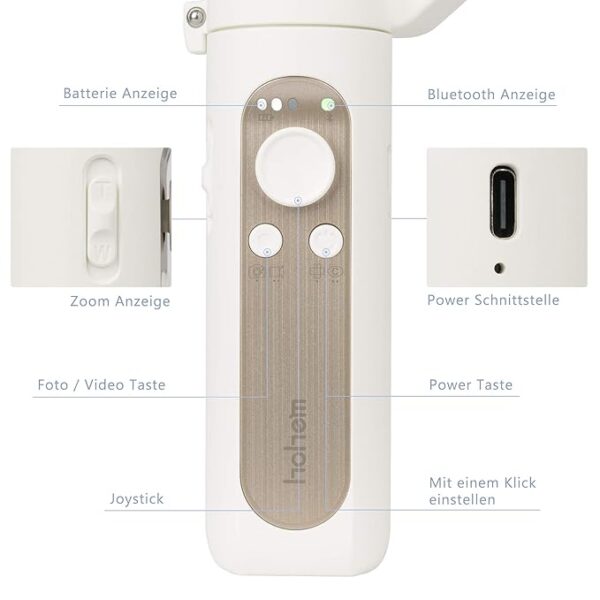 hohem iSteady X - 3-Axis gimbal for Mobile