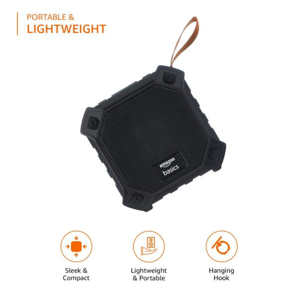 Amazon Basic Bluetooth Speaker black