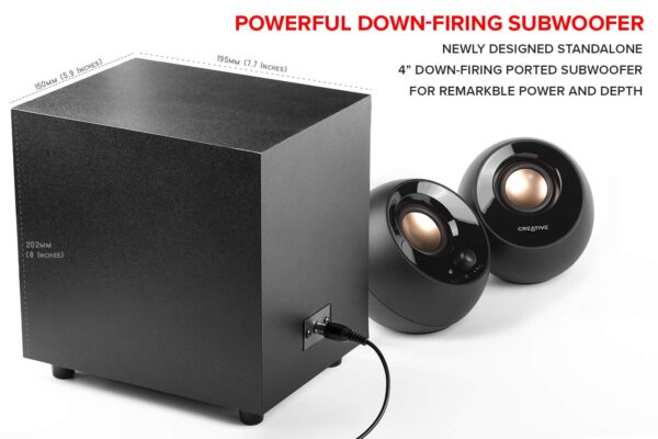 Creative Pebble Plus 2.1 Desktop Speakers