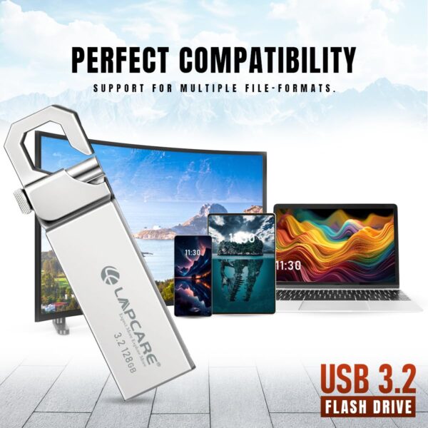 Lapcare Flais 128GB Pen Drive
