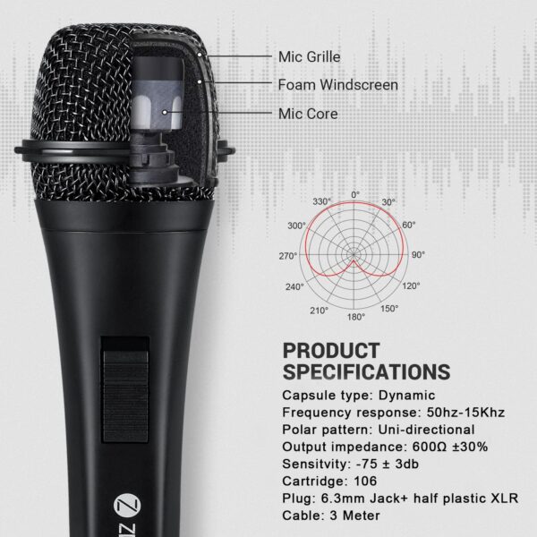 Zoook Karaoke Wired Microphone