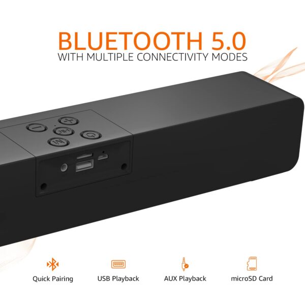 amazon basics Bluetooth Speaker 5.3 Soundbar