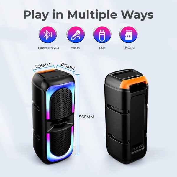 pTron Fusion Beats Bluetooth Speaker