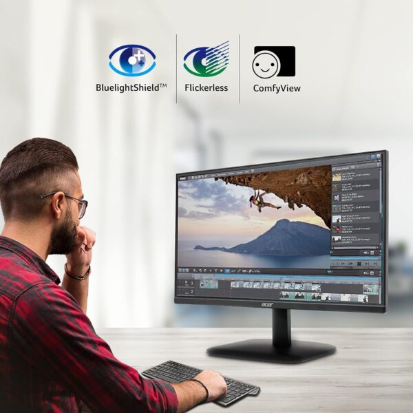 Acer EK220Q 21.5 Inch Full HD VA Panel LCD Monitor