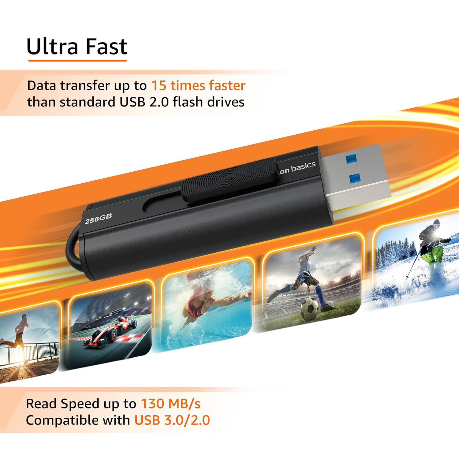 Amazon Basics 256GB Pen Drive 3