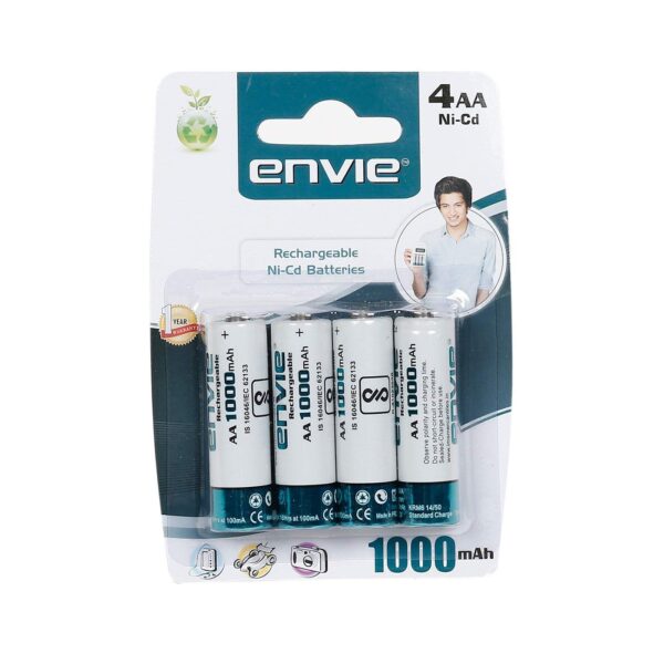Envie ECR 20 + 4xAA 1000mAh Battery Charger