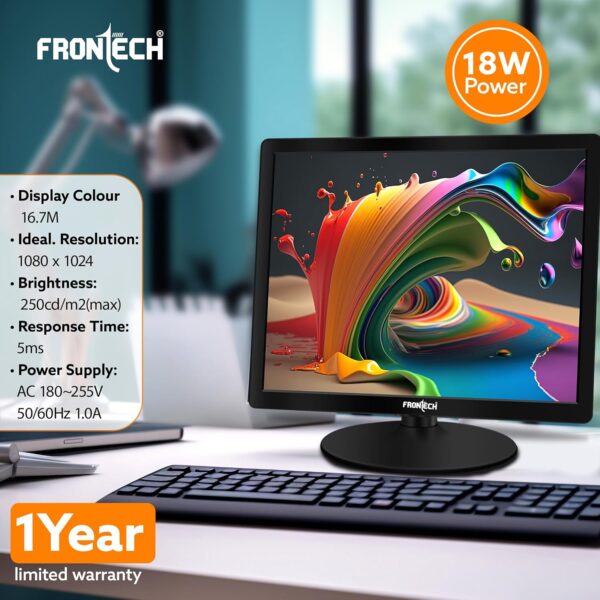 FRONTECH 17 Inch HD LED Monitor