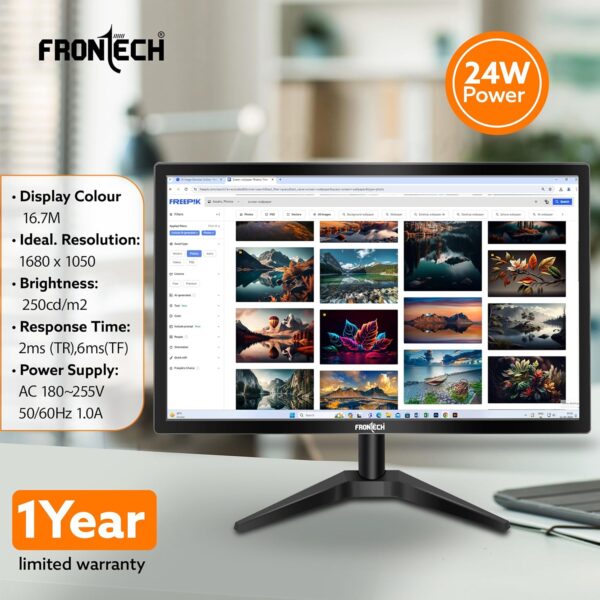 FRONTECH 22 Inch HD LED Monitor
