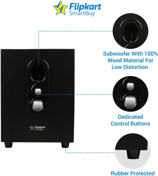 Flipkart SmartBuy RS-40ai 14 W Portable Desktop Speaker
