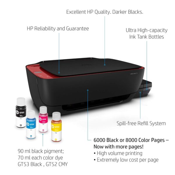 HP Ink Tank 316 All-in-One Color Printer