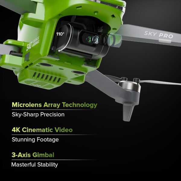 IZI Sky Pro 4K Fly More Combo Camera Drone