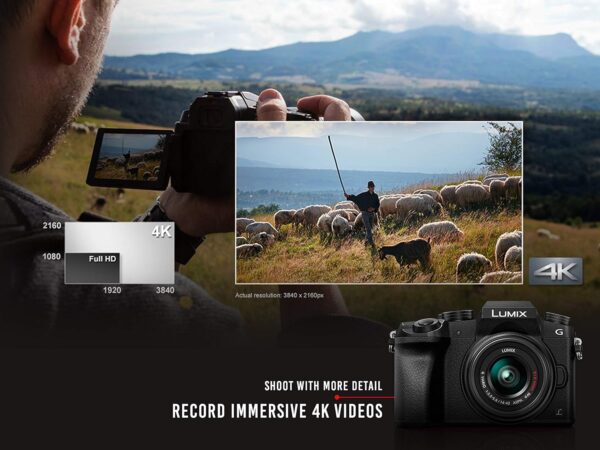 Panasonic LUMIX G7 16.00 MP 4K Mirrorless