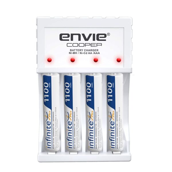 Rechargeable Battery Charger with Battries