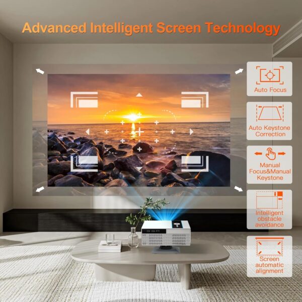 TOPTRO X6 Smart Projector