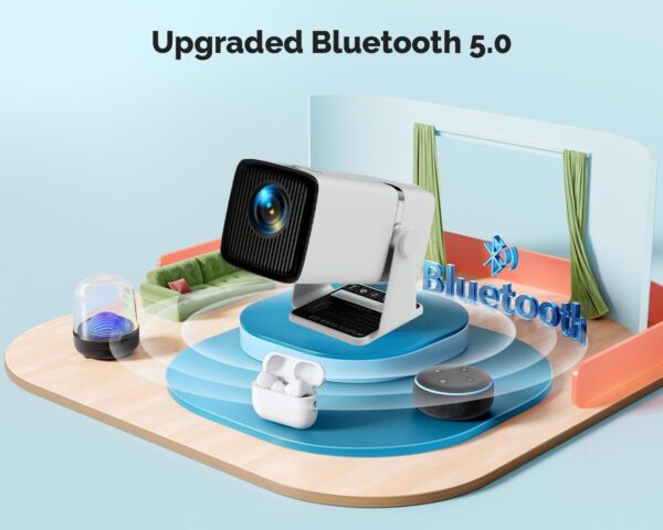 WZATCO Yuva Go Android 13.0 Smart Projector