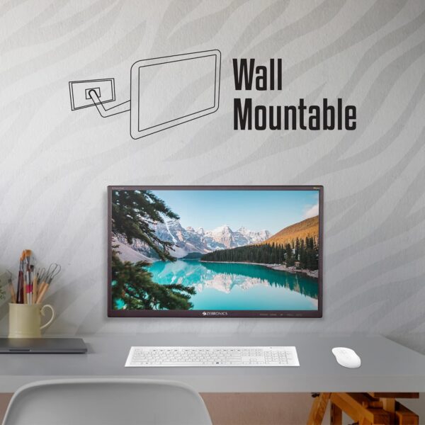 ZEBRONICS Zeb-V19Hd 18.5 Inch Led Monitor