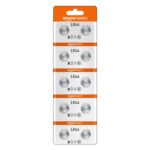 Amazon Basics Long-Lasting LR44 Alkaline Coin Cell Batteries