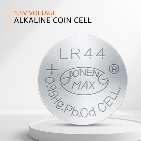 Amazon Basics Long-Lasting LR44 Alkaline Coin Cell Batteries
