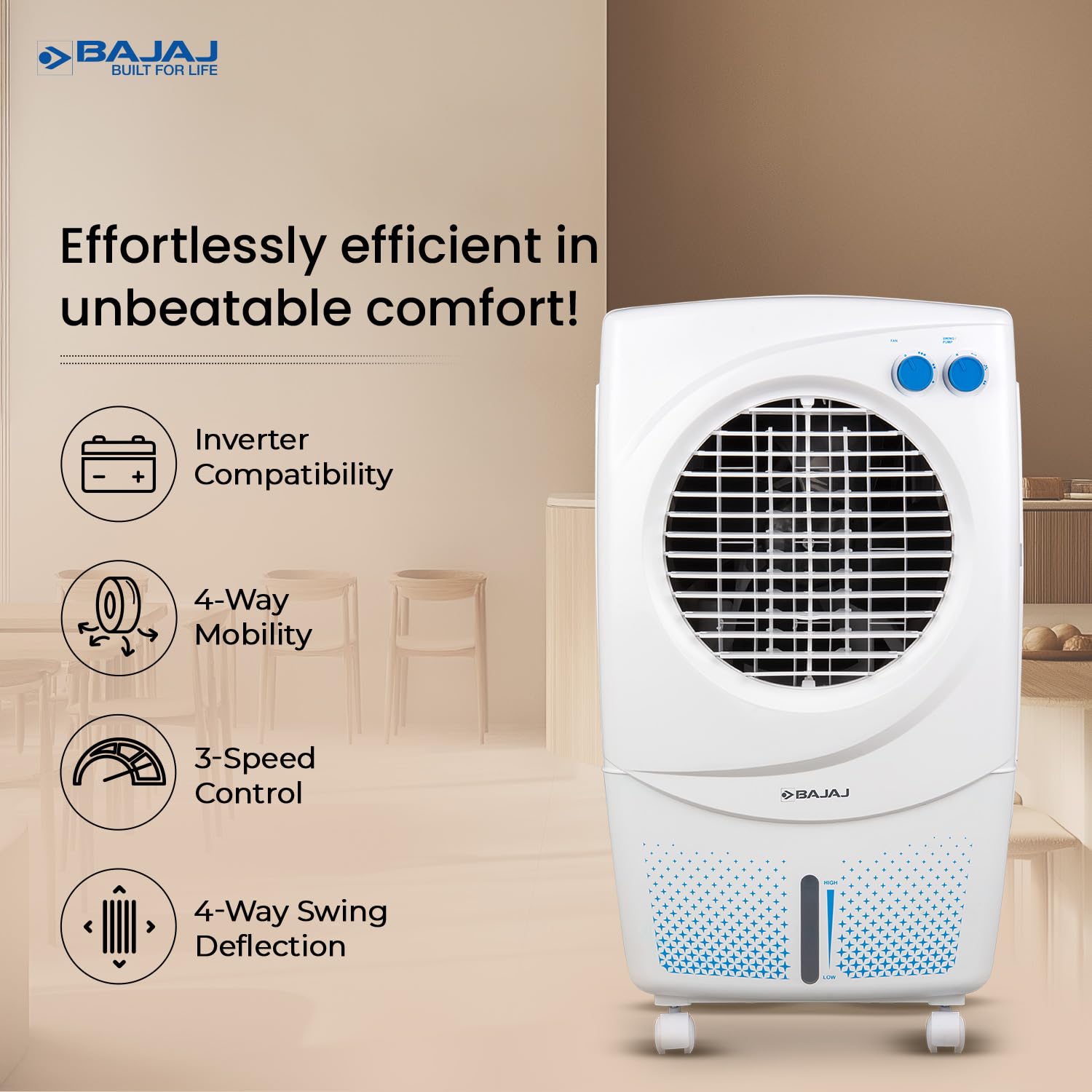 Bajaj PX97 Torque 36 Liter Personal Air Cooler
