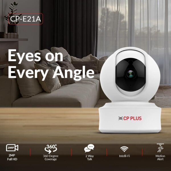 CP PLUS 2MP Full HD Smart Wi-fi CCTV Camera