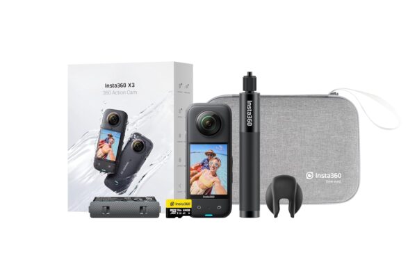 INSTA 360 X3 Travel Bundle Action Camera