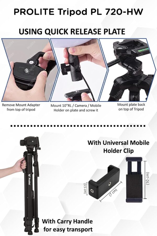 Prolite PL 720-HW Tripod