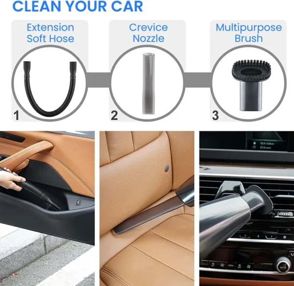 Agaro CV1079 Portable Car Vacuum Cleaner