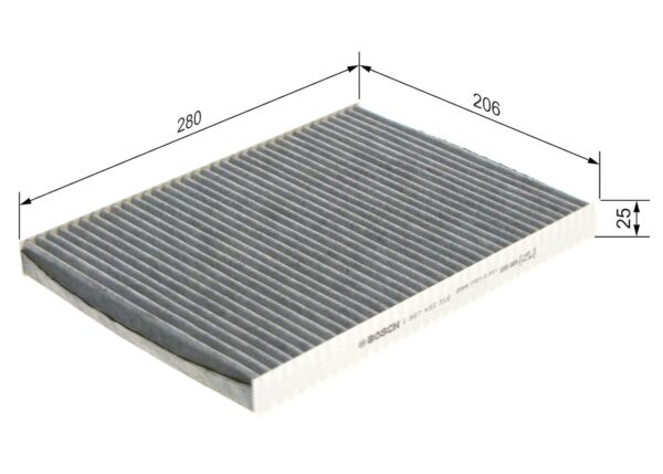 Bosch Activated Carbon Cabin Filter for Audi