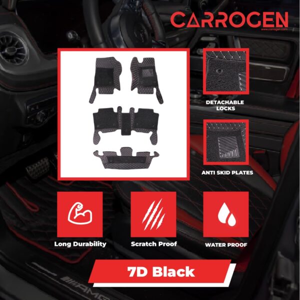 Carrogen 7D Car Floor Mats Compatible with XUV 500