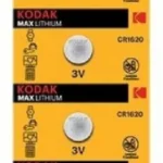 KODAK CR1620 Lithium 3V Camera Button Cells Battery