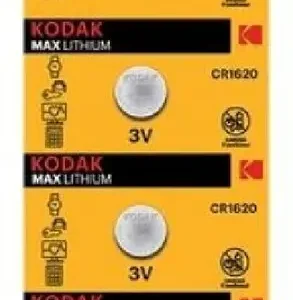 KODAK CR1620 Lithium 3V Camera Button Cells Battery