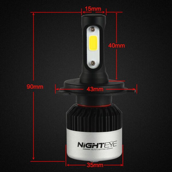 OTOROYS Geniune H4 LED Automotive Headlight Bulbs