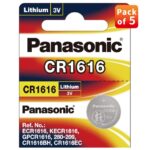 Panasonic CR-1616 Lithium Coin Battery 3v