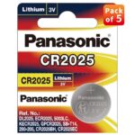 Panasonic CR-2025 Lithium Coin Battery 3v