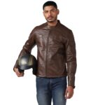 Royal Enfield Café Racer Jacket Dark Tan