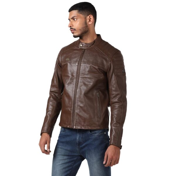 Royal Enfield Café Racer Jacket Dark Tan