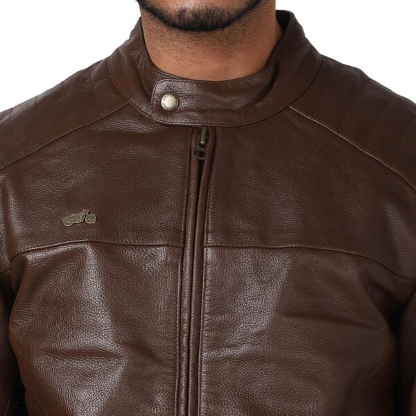 Royal Enfield Café Racer Jacket Dark Tan