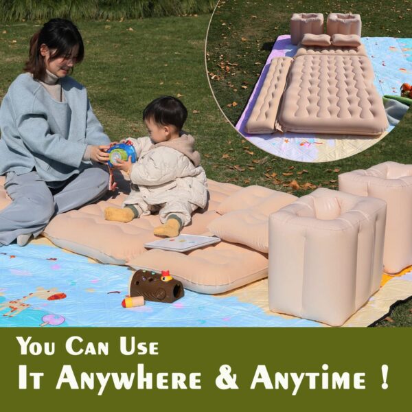Thump F1 Multifunctional Inflatable Car Bed Mattress