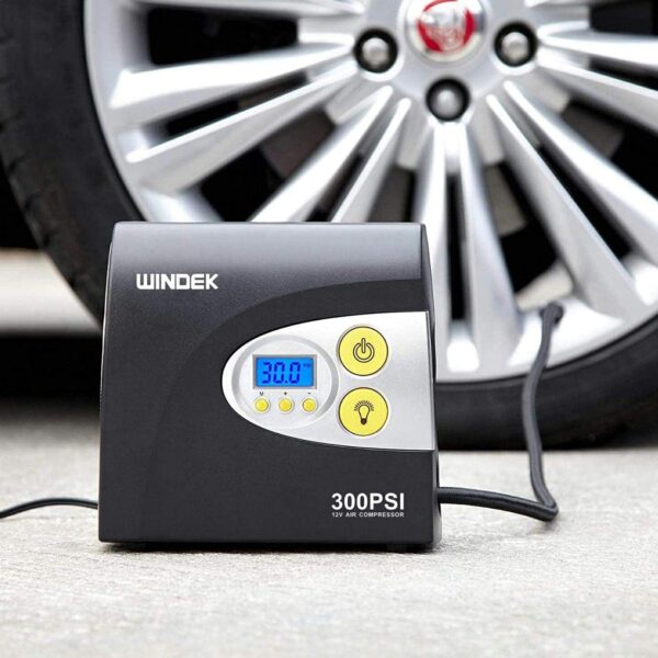 Windek 1902 Digital Tyre Inflator & Air Pump Portable